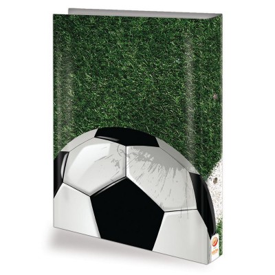 קלסר קרטון (תיק טבעות) פוליו דשא כדורגל