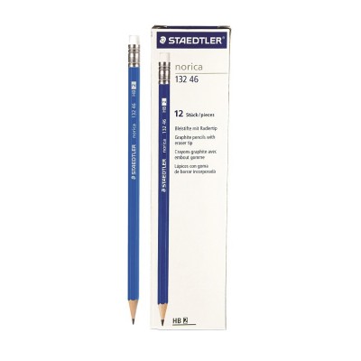 עפרונות מחודדים עם מחק STAEDTLER - מארז 